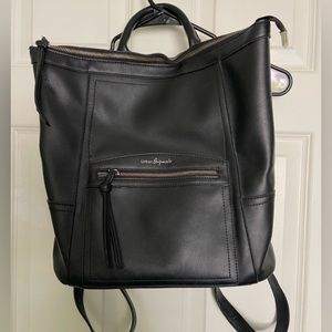 Urban Originals Large Vegan Leather Tote Backpack Purse